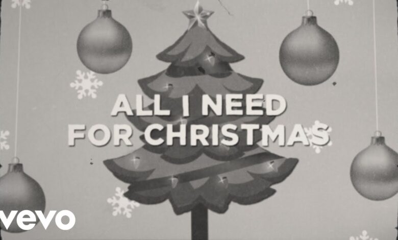 All I need for christmas by tobyMac & Terrian Mp3, Video and Lyrics