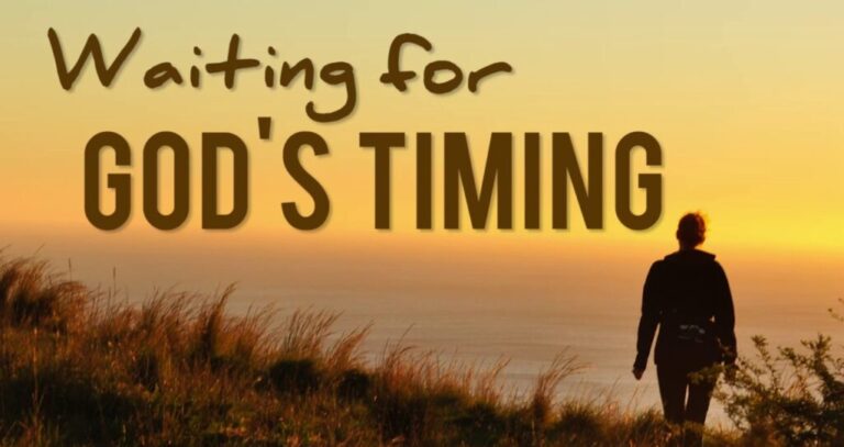 God's Promises And It's Timing