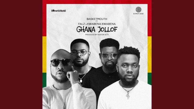 Ghana Jollof by Basketmouth ft Falz & Kwabena Kwabena Mp3, Lyrics, Video