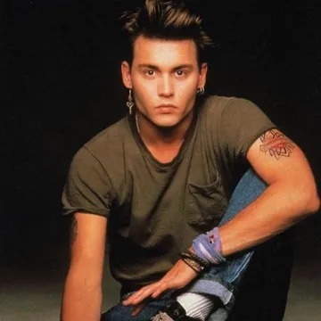 Young Johnny Depp Pics