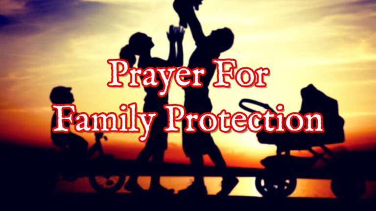 prayer for family protection