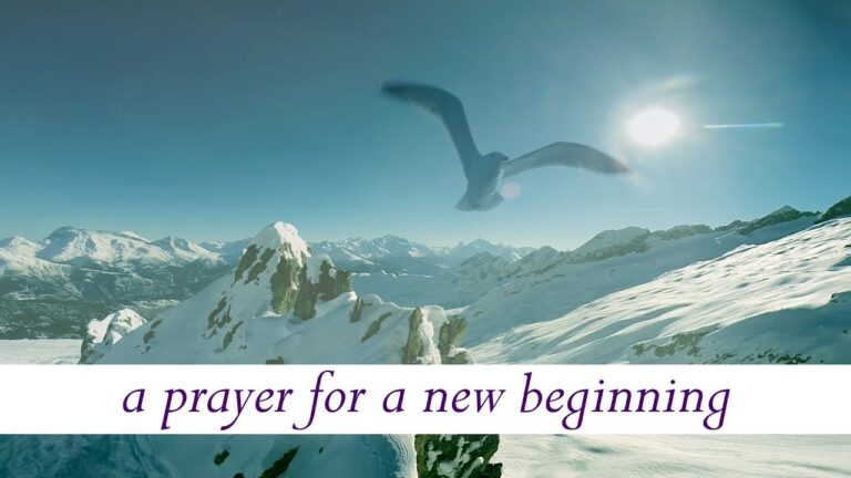 Powerful Prayer for New Beginnings