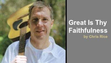 Great Is Thy Faithfulness by Chris Rice