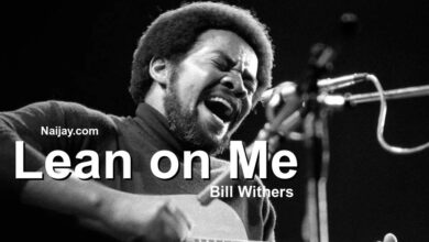 Lean on Me (You're Not Strong) by Bill Withers